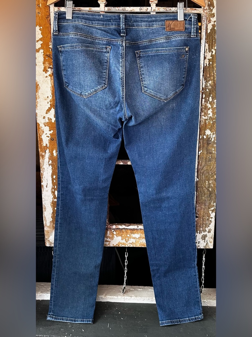Mavi Emma Slim Boyfriend Jeans Medium Wash Stretch Denim Women’s 29 - Picture 4 of 7